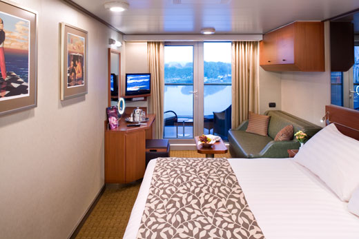 Deluxe Verandah Oceanview Stateroom -V